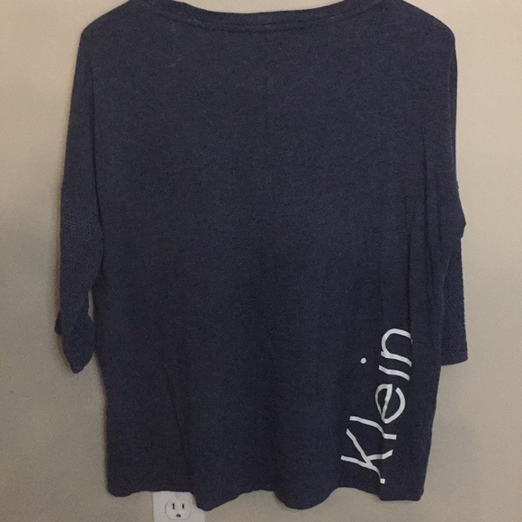 Calvin Klein Navy Blue Long Sleeve - Picture 2 of 6